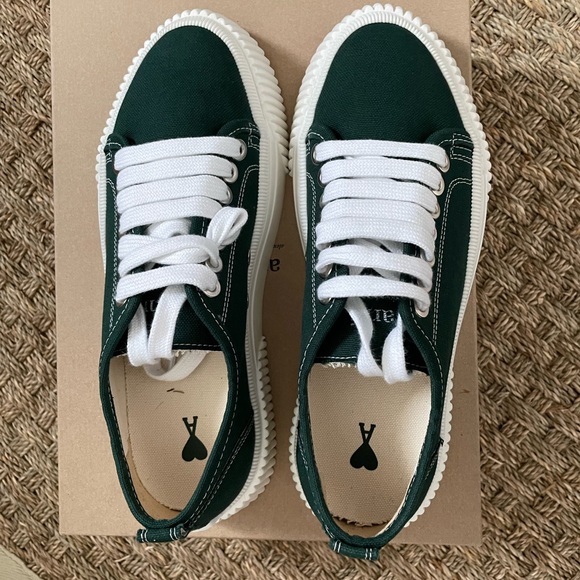 Green AMI platform sneakers (brand new) - Picture 4 of 4